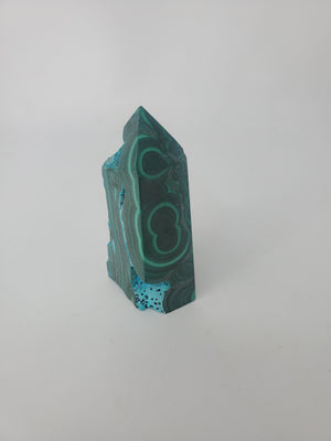 Malachite/ Chrysocolla tower