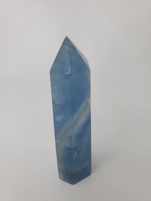 Blue fluorite tower