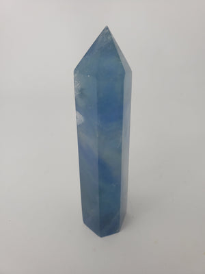 Blue fluorite tower