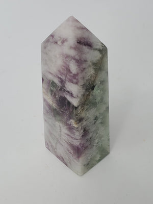 Snowflake fluorite tower