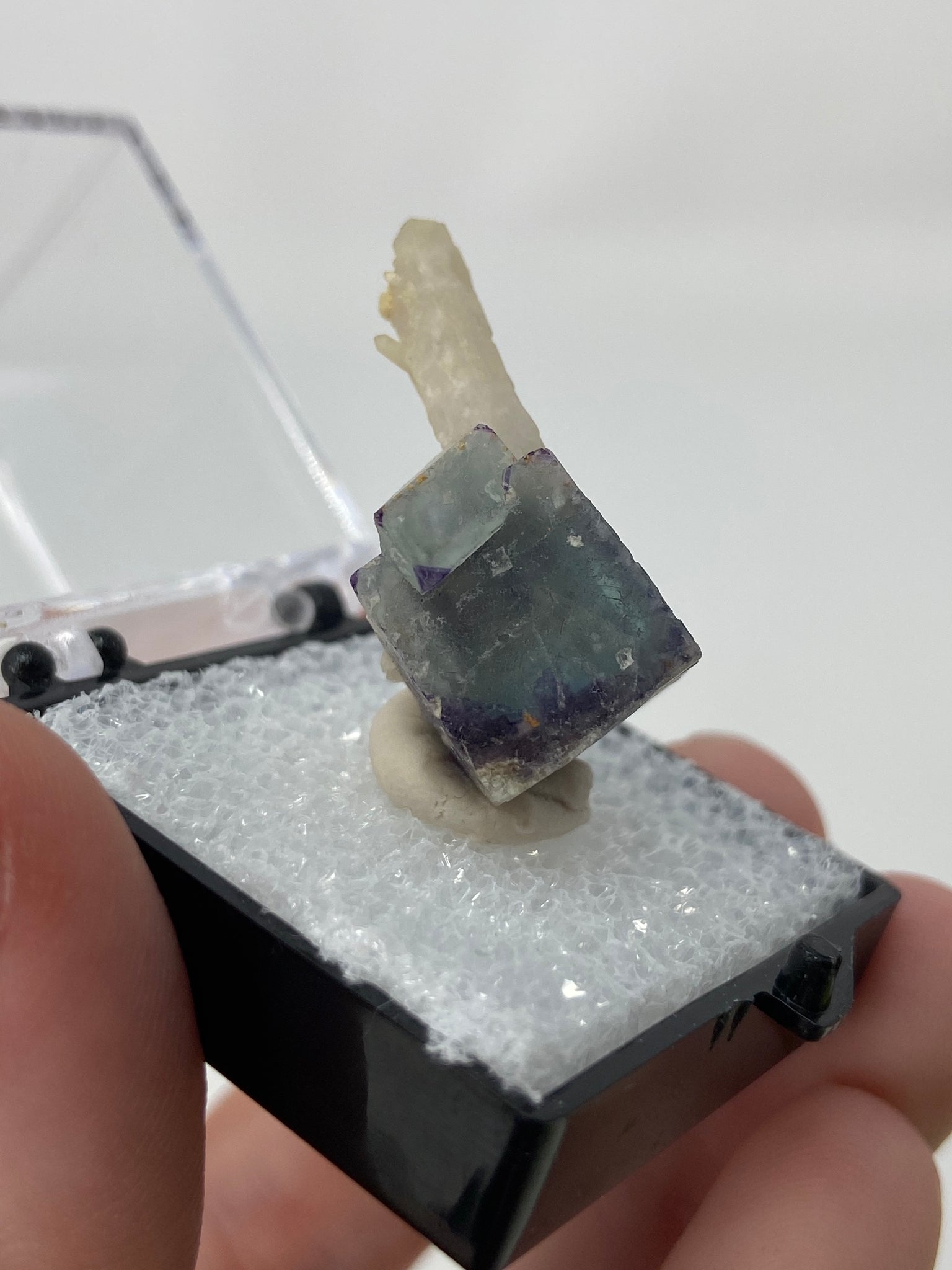 Brandberg Fluorite with Needle Quartz