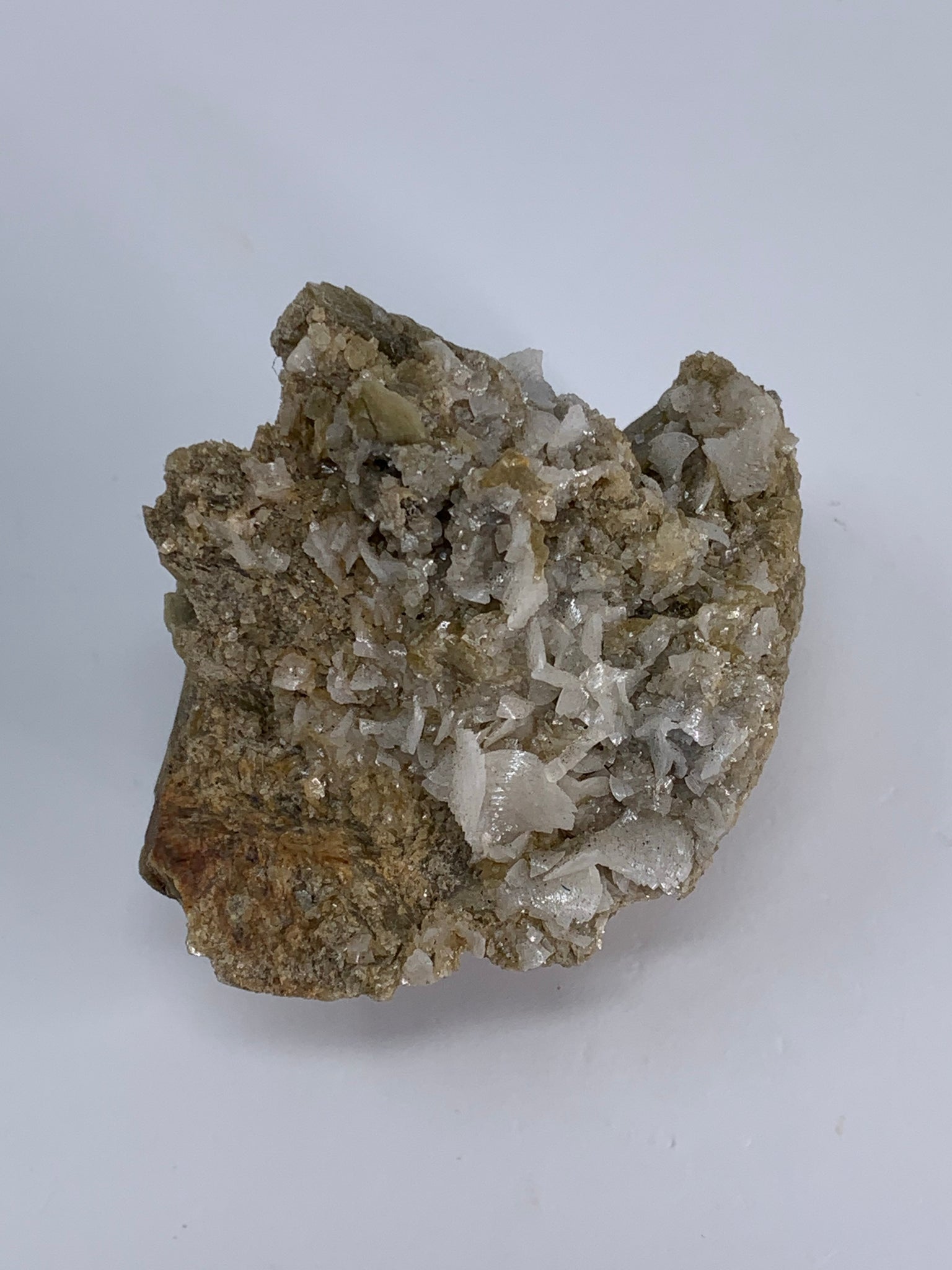 Siderite with Calcite