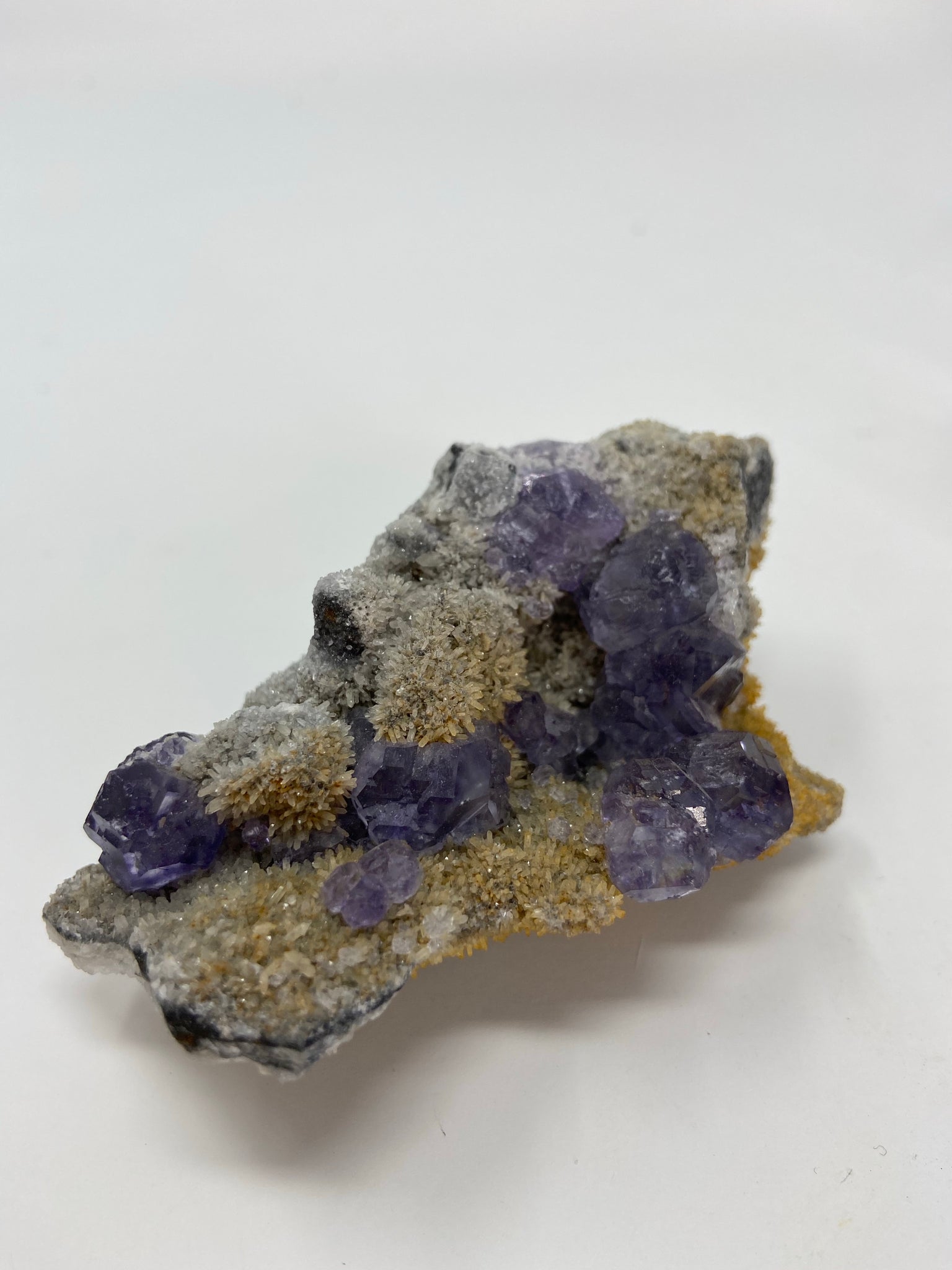 Fluorite and Quartz Specimen