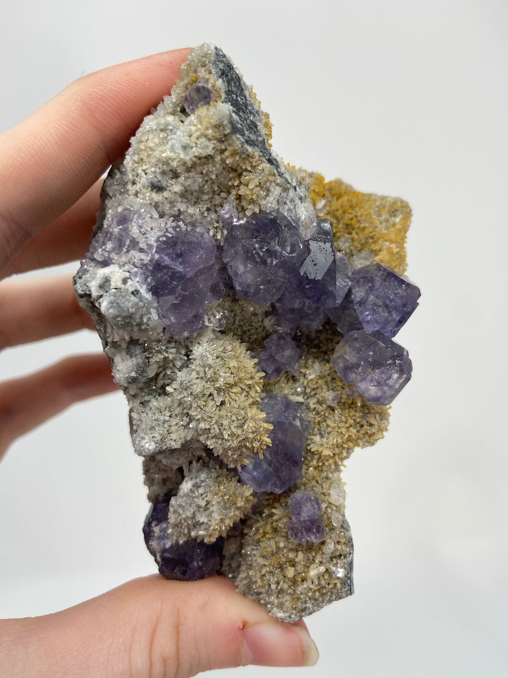 Fluorite and Quartz Specimen