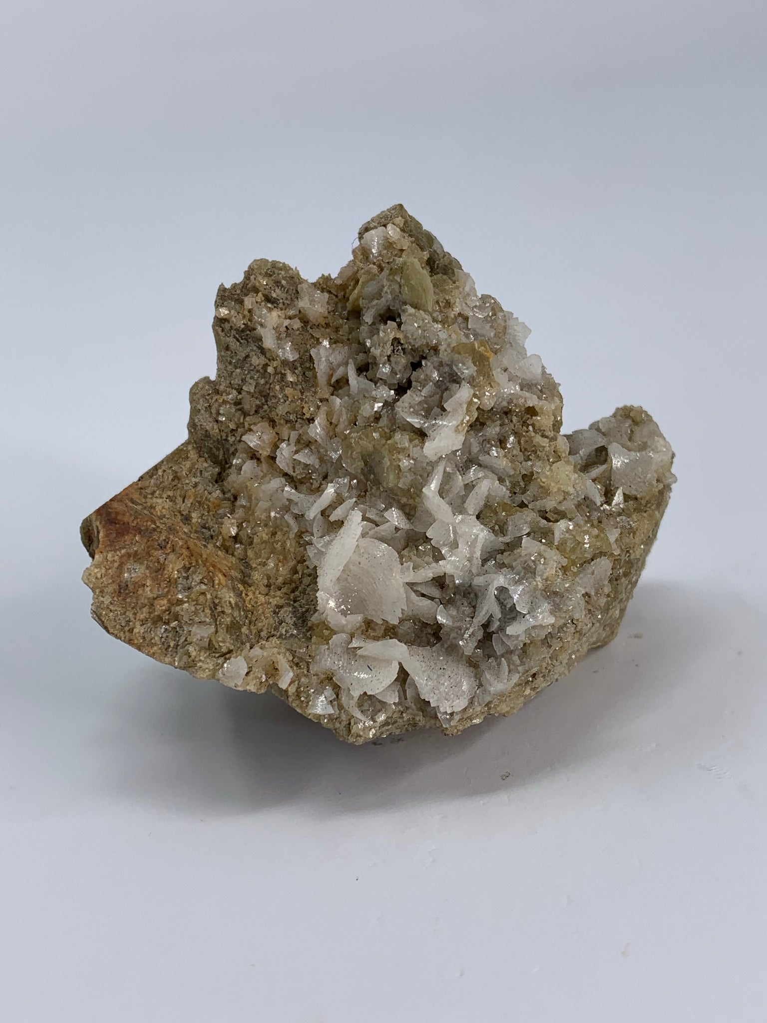 Siderite with Calcite