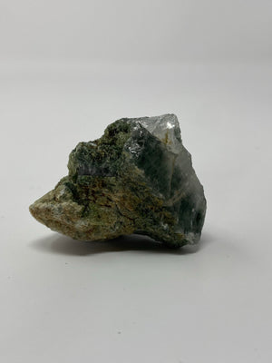 Diopside with Clear Quartz