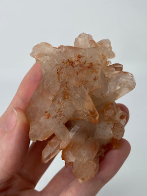 Red Quartz Cluster