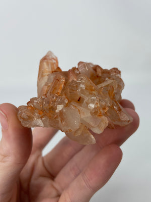 Red Quartz Cluster