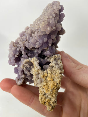 Grape agate cluster