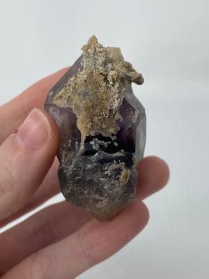 Multiple Enhydro Brandberg Amethyst Self Standing