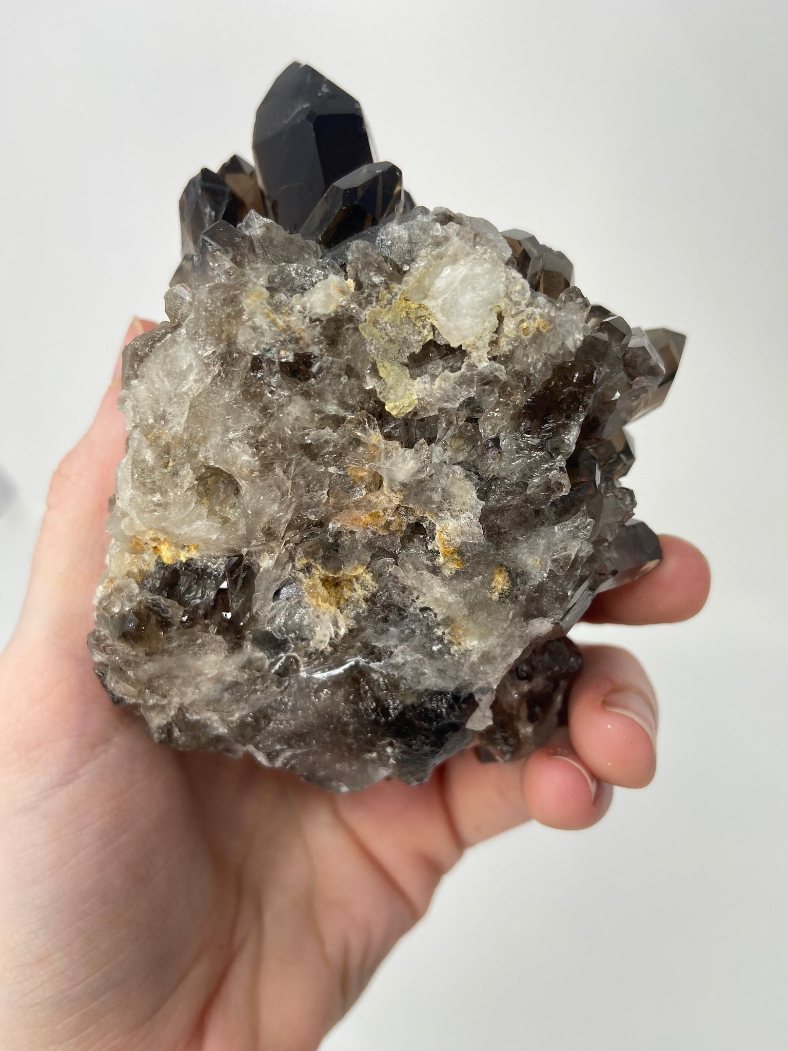 Smokey Quartz cluster