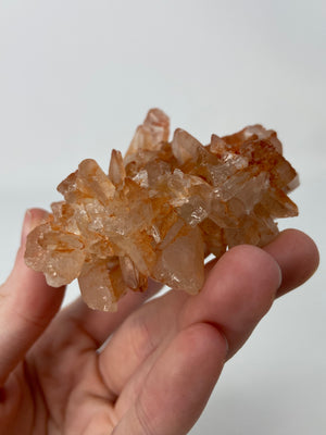 Red Quartz Cluster