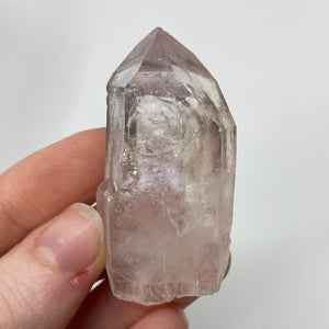 Enhydro Amethyst with Smoky phantoms