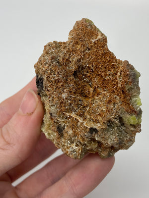 Pyromorphite cluster