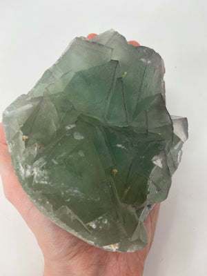 Green Fluorite Cluster