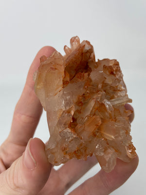 Red Quartz Cluster