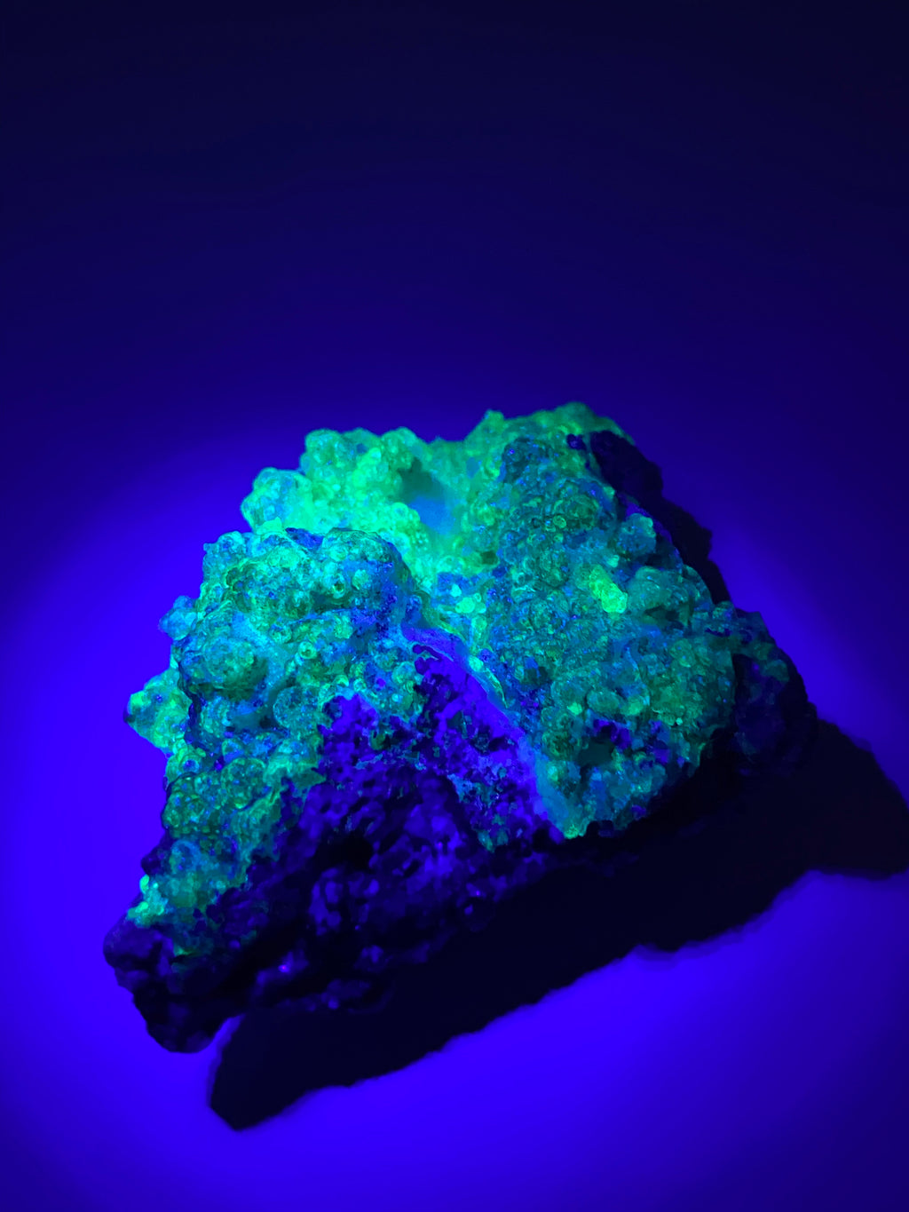 Hyalite Opal on Matrix