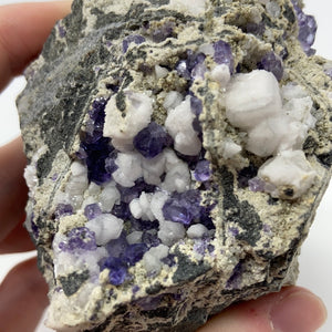 Fujian Fluorite, Quartz and UV recactive Calcite