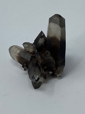 Smoky Quartz Cluster with phantoms