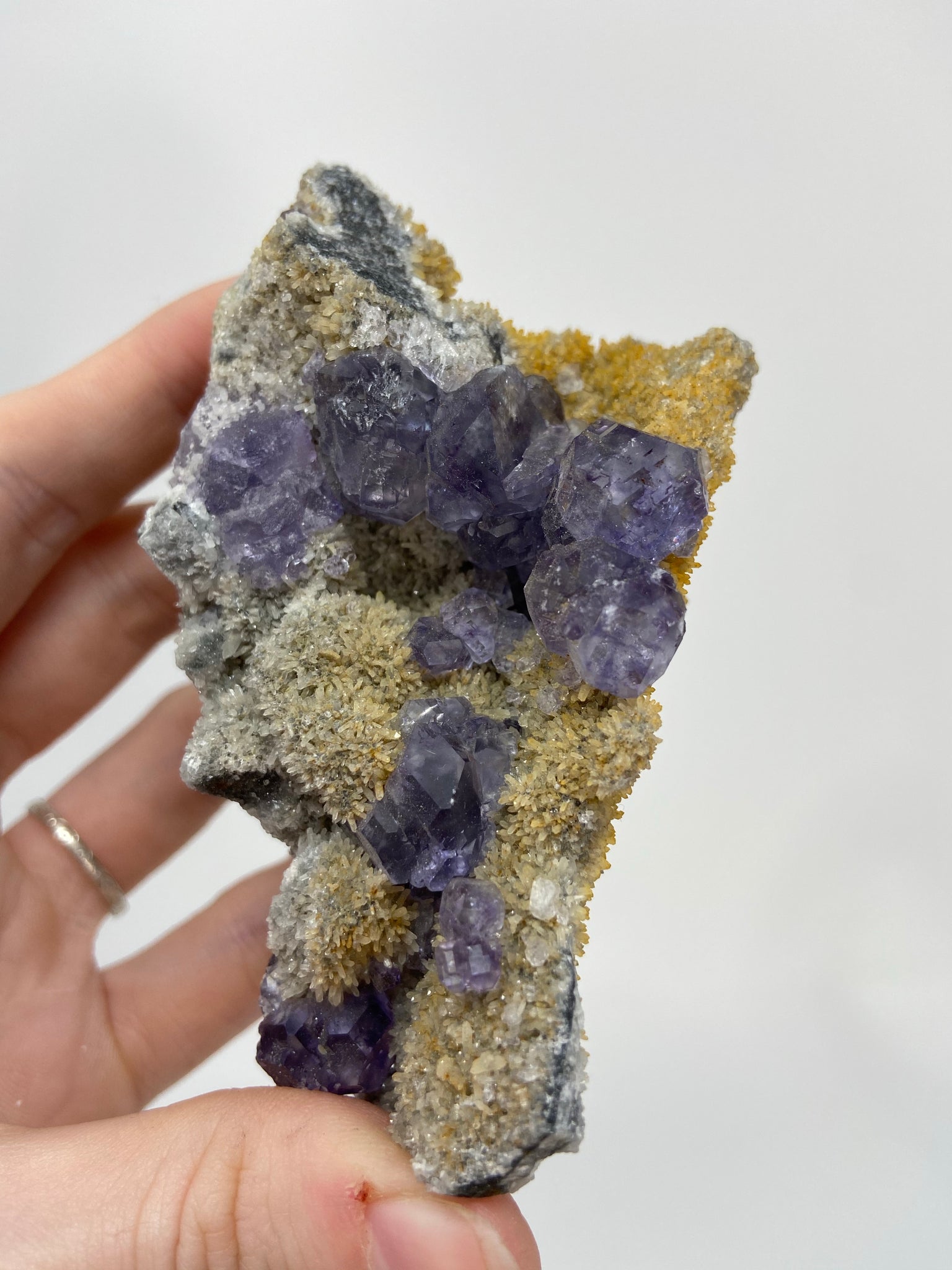 Fluorite and Quartz Specimen