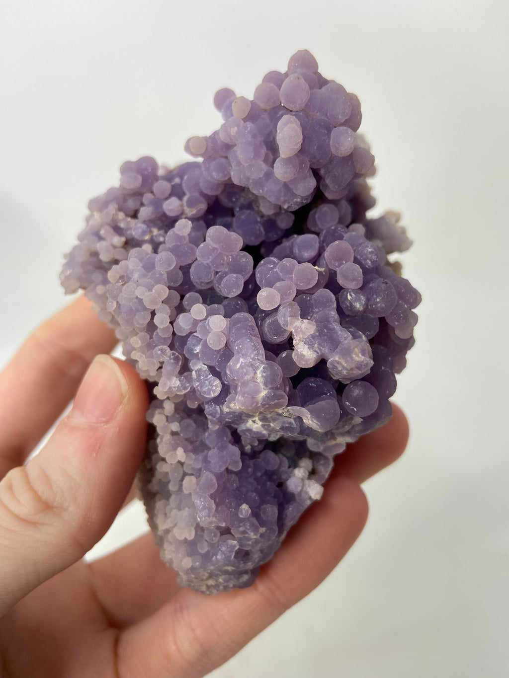 Grape agate cluster