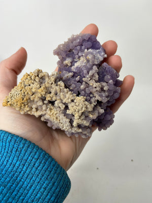 Grape agate cluster