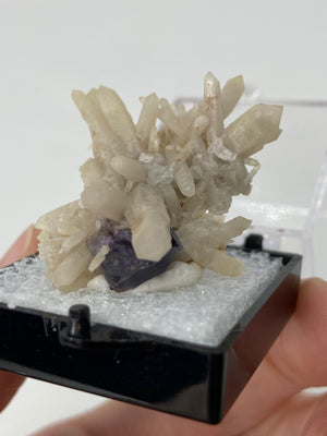 Brandberg Quartz with Fluorite