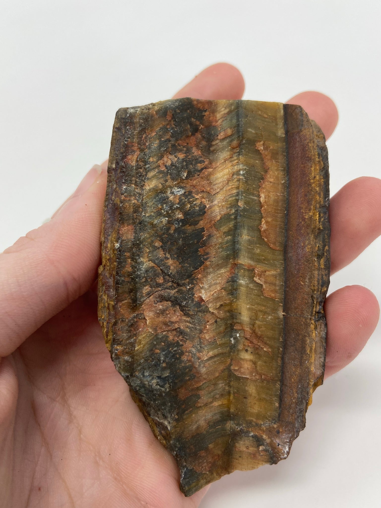 Self Standing Tiger Eye Slab