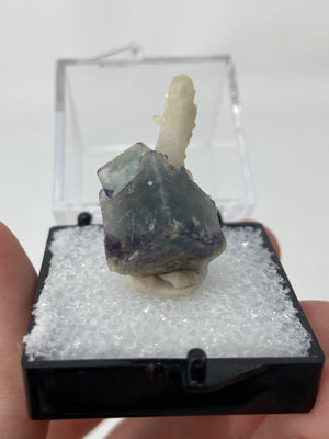 Brandberg Fluorite with Needle Quartz