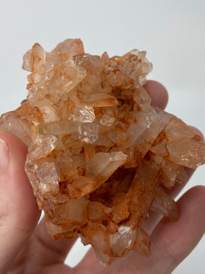 Red Quartz Cluster