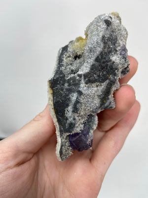 Fluorite and Quartz Specimen