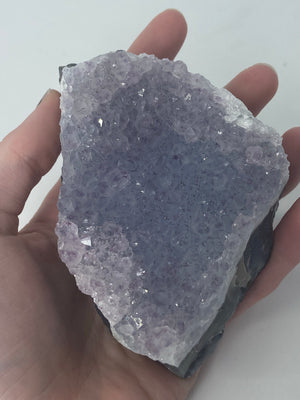 Light Purple Self Standing Amethyst Druzy