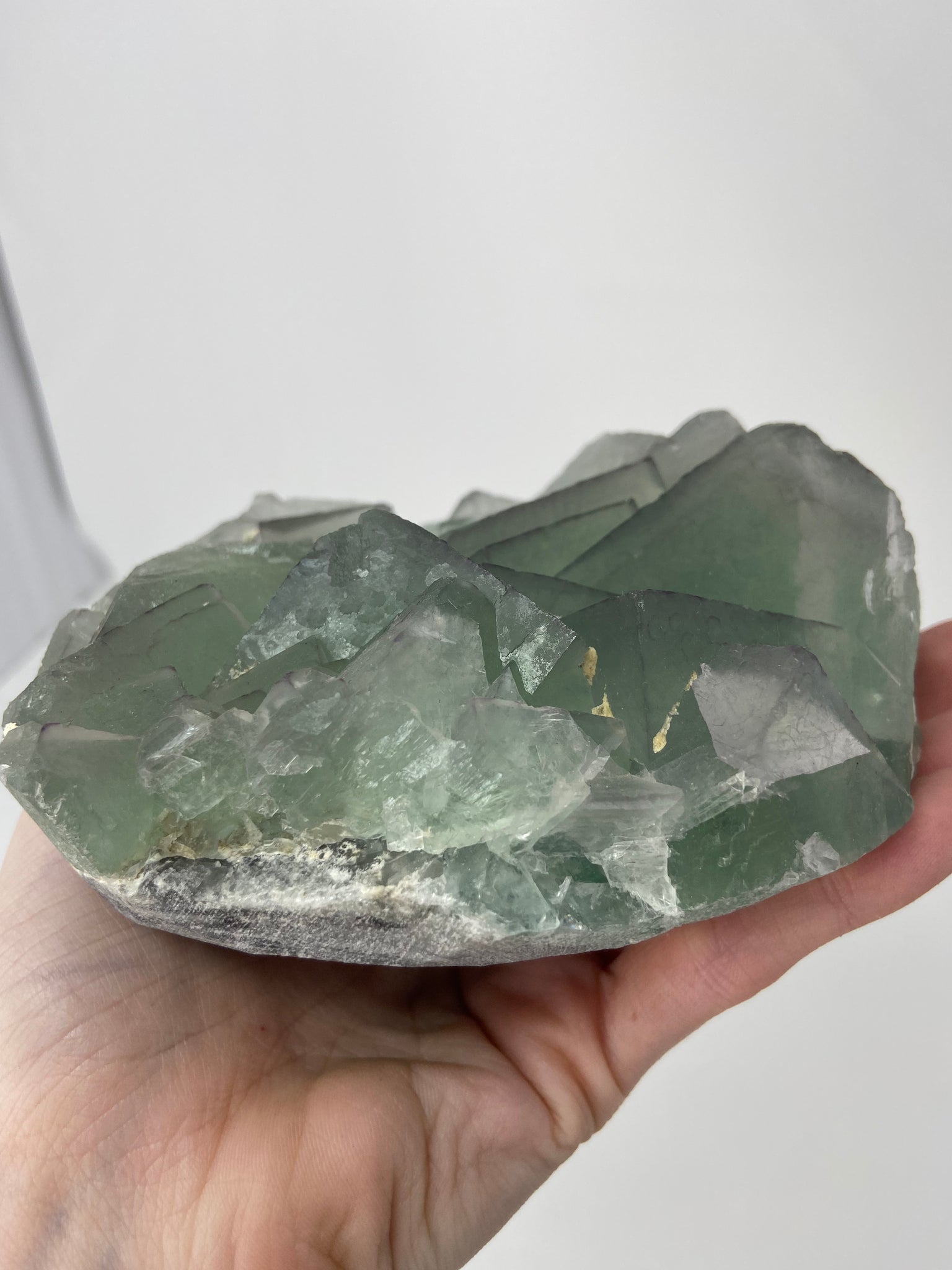 Green Fluorite Cluster