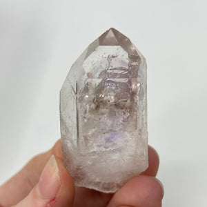 Enhydro Amethyst with Smoky phantoms