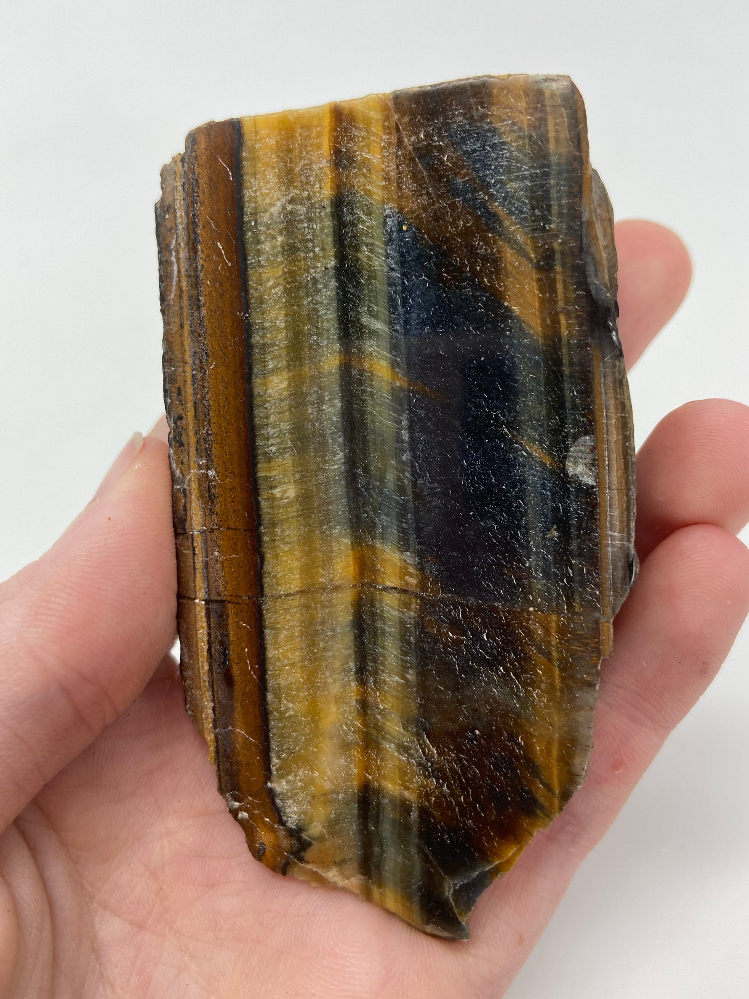 Self Standing Tiger Eye Slab