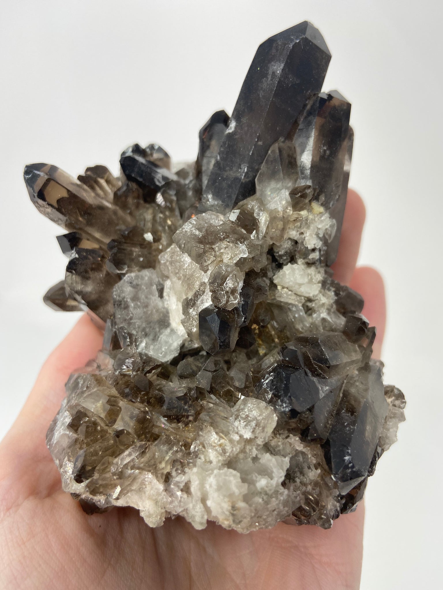 Smokey Quartz cluster