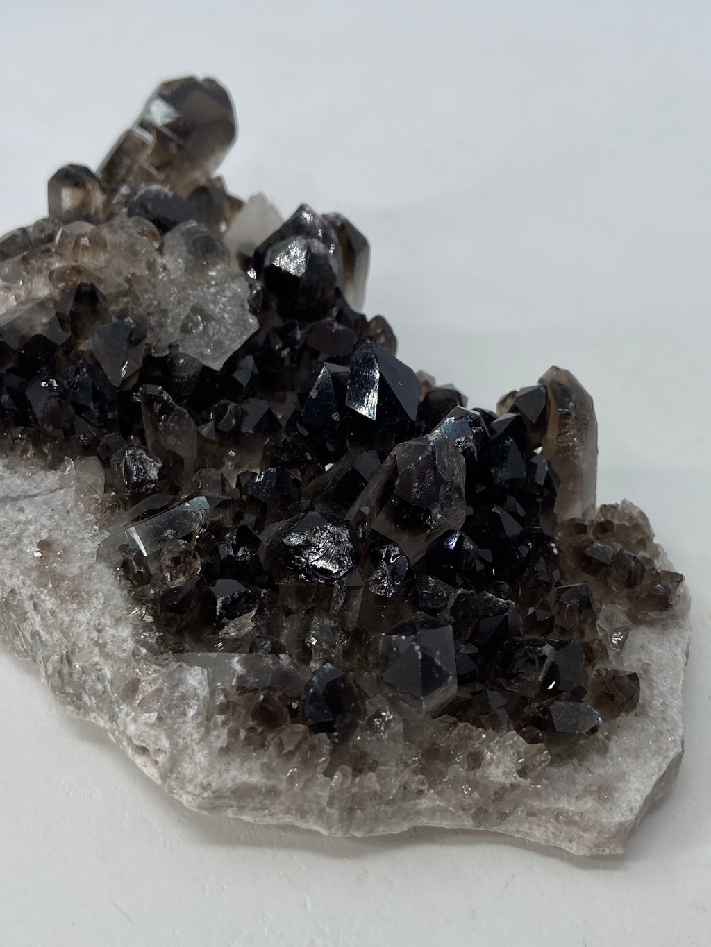 Smoky Quartz Cluster