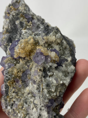 Fujian Fluorite with Quartz