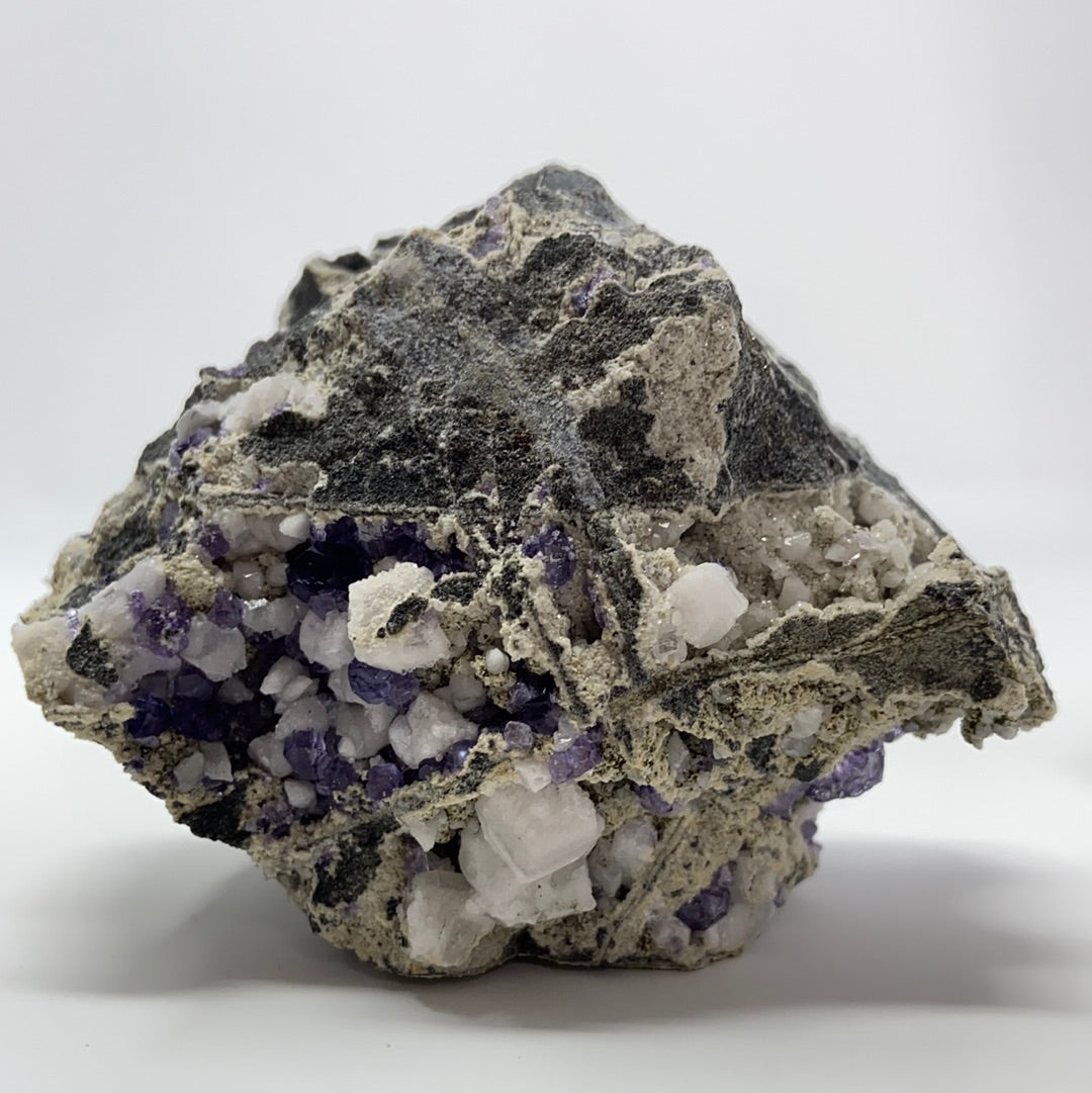 Fujian Fluorite, Quartz and UV recactive Calcite