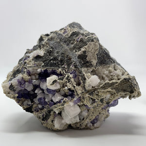 Fujian Fluorite, Quartz and UV recactive Calcite