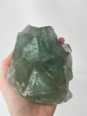 Green Fluorite Cluster