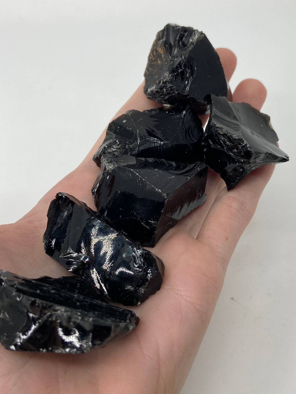 Bulk Raw Black Obsidian